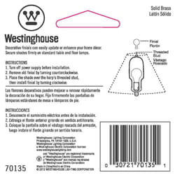Westinghouse Finial