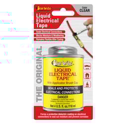 Star Brite Clear Vinyl Liquid Electrical Tape 4 oz