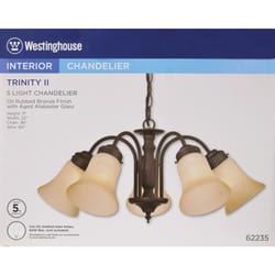 Westinghouse Oil Rubbed Bronze Brown 5 lights Chandelier