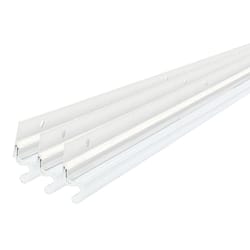 M-D BUILDING PRODUCTS White Aluminum/Vinyl Top & Sides Door Seal For Door Jambs 84 in. L X 0.63 in.