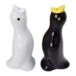 R&M International Corp International Pie Bird Black/White 2 pc