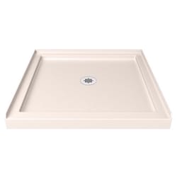 DreamLine SlimLine 2-3/4 in. H X 36 in. W X 36 in. L Biscuit Shower Base