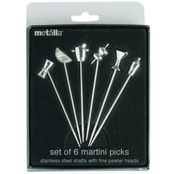 Prodyne Silver Stainless Steel Martini Picks