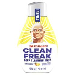 Mr. Clean Clean Freak Lemon Zest Scent Deep Cleaning Mist Refill Liquid 16 oz