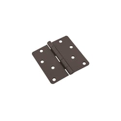 National Hardware 4 in. L Black Door Hinge 1 pk