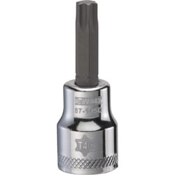 DeWalt T40 Sizes X 3/8 in. drive Torx Bit Socket 1 pc