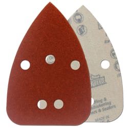 Detail Sander Sandpaper 30Pcs 5-Hole 40 Grit Aluminum Oxide Mouse