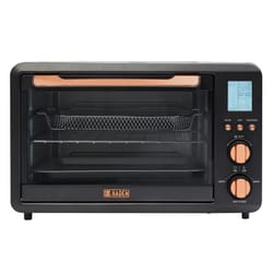 Haden Steel Black 6 slot Toaster Oven w/Air Fry 12 in. H X 18 in. W X 13 in. D