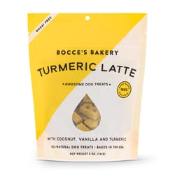 Bocce's Tumeric Latte Biscuit For Dogs 5 oz