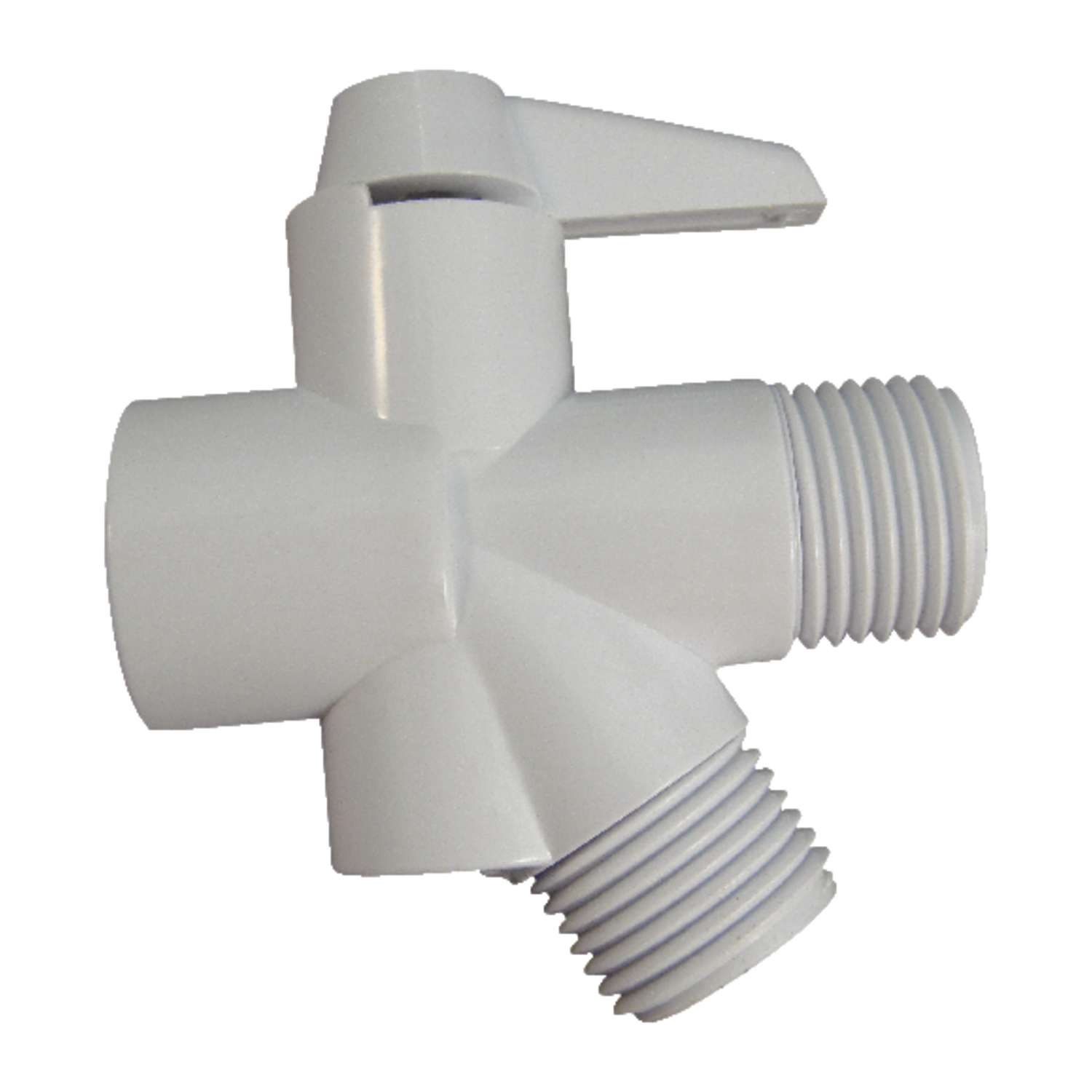 Ace White Plastic Shower Diverter Ace Hardware