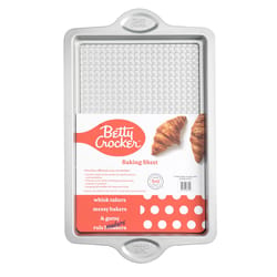 Betty Crocker 12 in. W X 19 in. L Baking Sheet Silver 1 pc