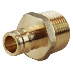 Apollo Expansion PEX / Pex A 1/2 in. Expansion PEX in to X 3/4 in. D MPT Brass Male Adapter