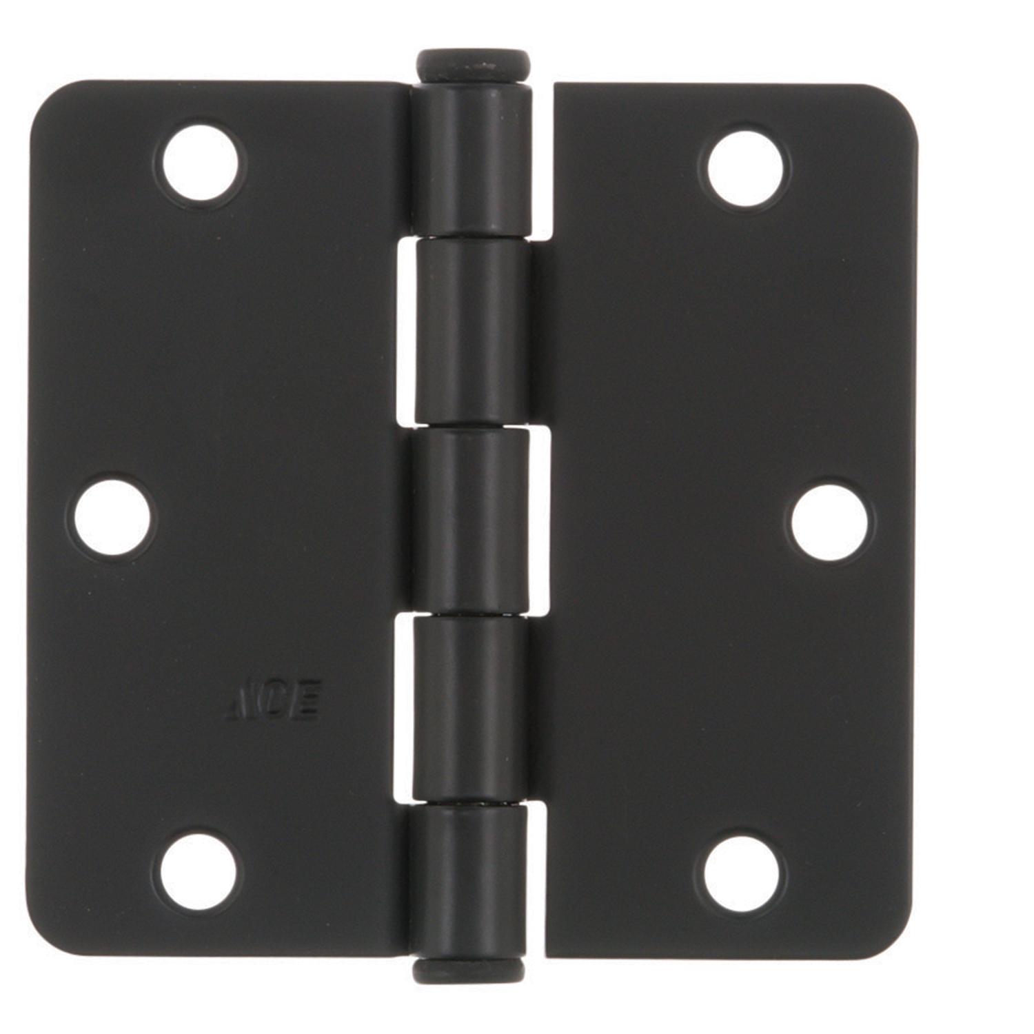 Ace 3-1/2 in. L Black Residential Door Hinge 3 pk - 01-3550-429 - Hardware Accessories  sku 01-3550-429