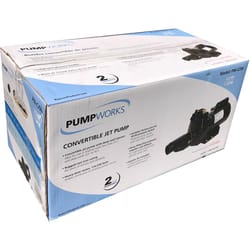 Pump Works 1/2 HP 7 gph Cast Iron Convertible Jet Pump
