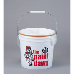 Dripless The Paint Dawg 2 qt Bucket White