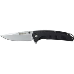 Smith's Rally 7.87 in. Flip Utility Knife Black 1 pc