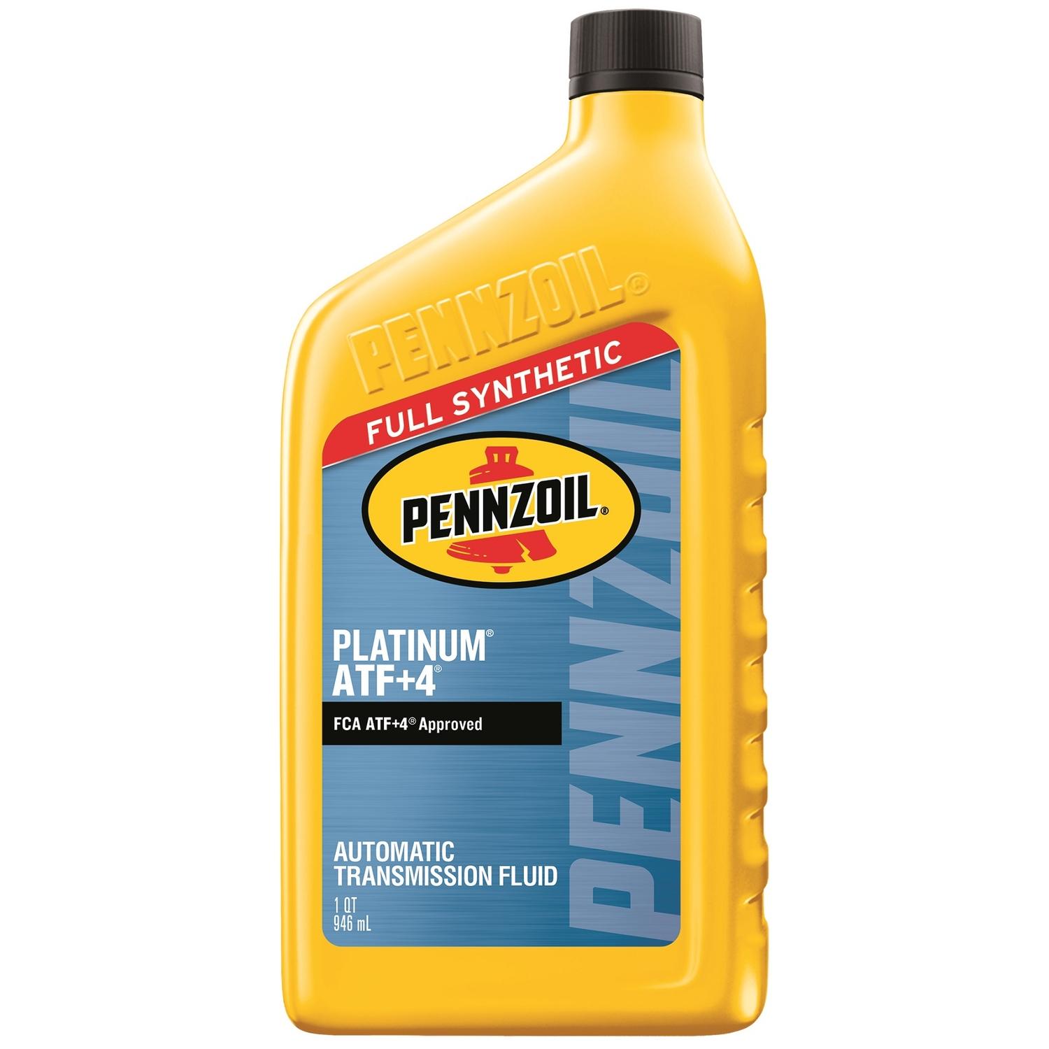 UPC 071611015257 product image for PENNZOIL ATF+4 Automatic Transmission Fluid 1 qt. | upcitemdb.com