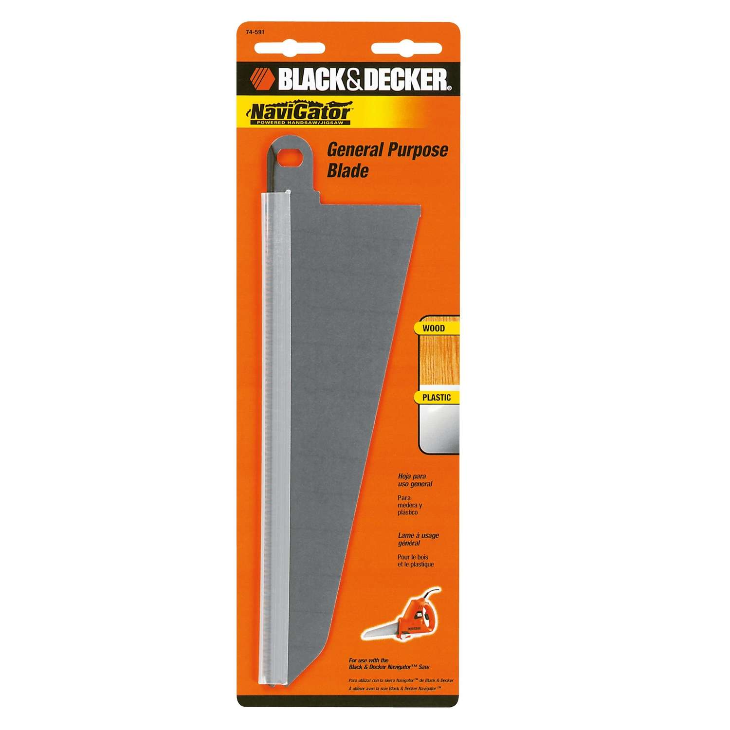 Black+Decker NaviGator 8 in. BiMetal Blade 10 TPI 1 pk Ace Hardware