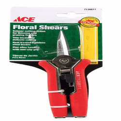 Ace 6 in. Stainless Steel Needle Nose Floral Shear