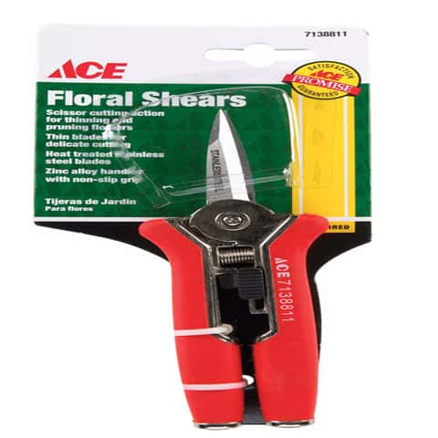 Ace 6 in. Stainless Steel Needle Nose Floral Shear - Ace Hardware