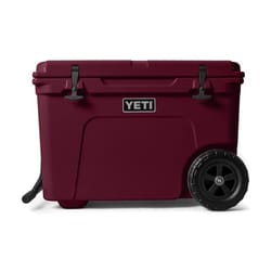 YETI Tundra Haul Wild Vine Red 82 can Roller Cooler