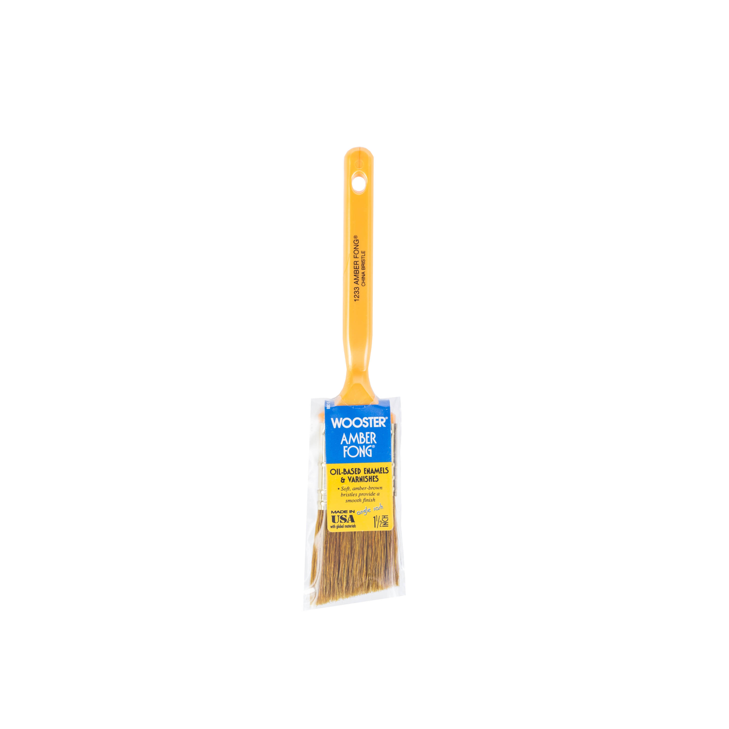 Photos - Putty Knife / Painting Tool Wooster Amber Fong 1-1/2 in. Angle Paint Brush 1233-1 1/2