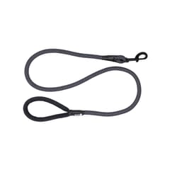 Alcott Black Rope Nylon Dog Leash Large