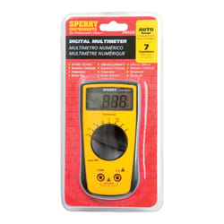 Sperry 500V AC to 600V DC V Digital 7 Function Multimeter 1 pk