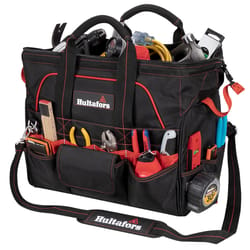 CLC Hultafors Ballistic Polyester Tool Bag 42 pocket Black/Red 1 pc