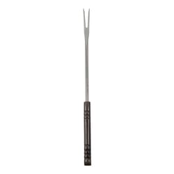 Swissmar Brown/Silver Stainless Steel/Wood Fondue Forks