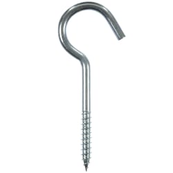 Ook Screw-In Cup Hooks - White - 1.25 in