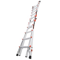Little Giant Velocity 22 ft. H Aluminum Telescoping Multi-Position Ladder Type IA 300 lb. capacity