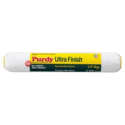 Purdy Ultra Finish Microfiber 14 in. W X 1/2 in. Regular Paint Roller Cover 1 pk