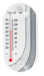 13-1/4 Black Outdoor Thermometer - Greschlers Hardware
