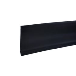 M-D BUILDING PRODUCTS 4 in. H X 0.08 in. W X 120 ft. L Dry Back Black Vinyl Wall Base