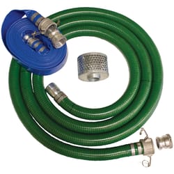 Brave PVC Discharge Hose Kit 3 in. D X 50 ft. L