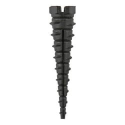 SCREW-IT-AGAIN 1/4 in. D X 2 in. L Polypropylene Hex Head Masonry Anchor 10 pk