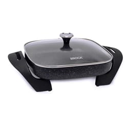 Starfrit The Rock 12 in. L X 12 in. W Aluminum Nonstick Surface Black Electric Griddles