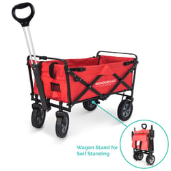 WonderFold Outdoor S-Series Polyester Fabric Folding Utility Wagon 150 lb. cap.