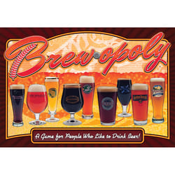 Late for the Sky Brew Opoly Board Game Multicolored