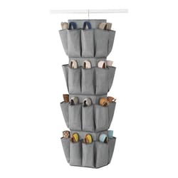 Whitmor 48 in. H X 15 in. W X 10 in. L Fabric Gray Rotating Closet Organizer 1 pk