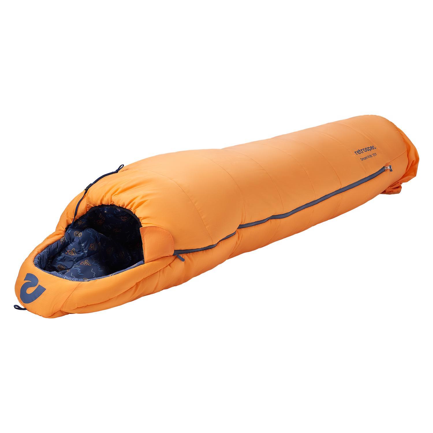 アウトドア寝具 h820099SleepingBag 8141-638j Retrospec Orange Sleeping Bag 60 in. L 1 pk Mfr# 5918 - Ace