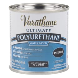 Varathane Ultimate Transparent Gloss Crystal Clear Water-Based Polyurethane 0.5 pt