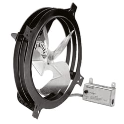 Air Vent 18 in. H X 17.8 in. W X 7.3 in. L X 15 in. D Plastic/Steel Gable Mount Power Fan