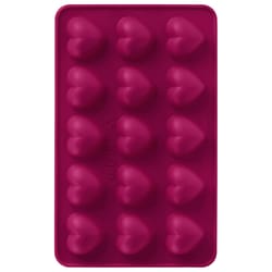 Trudeau Heart Chocolate Mold Purple 2 pc