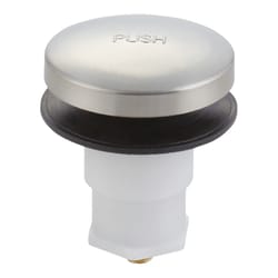 Ace Foot Lok Stop Cartridge 3/8 in. Brushed Nickel Plastic Tub Drain Stopper