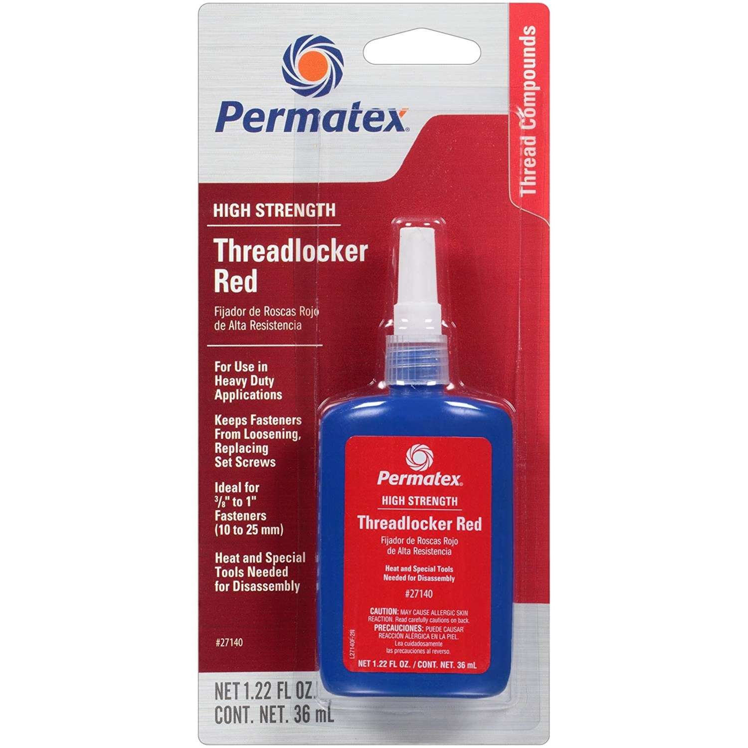 Permatex High Strength Threadlocker Liquid 1.22 fl. oz. Ace Hardware