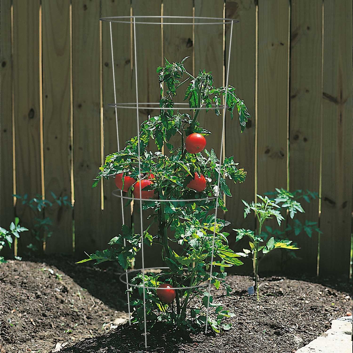 Panacea 42 in. H x 14 in. W Gray Steel Plant Support Ace Hardware