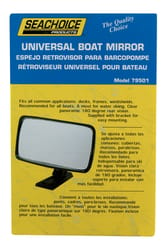 Seachoice ABS Plastic Boat Mirror 1 pk