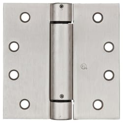 National Hardware 4 in. L Satin Nickel Spring Hinge 1 pk